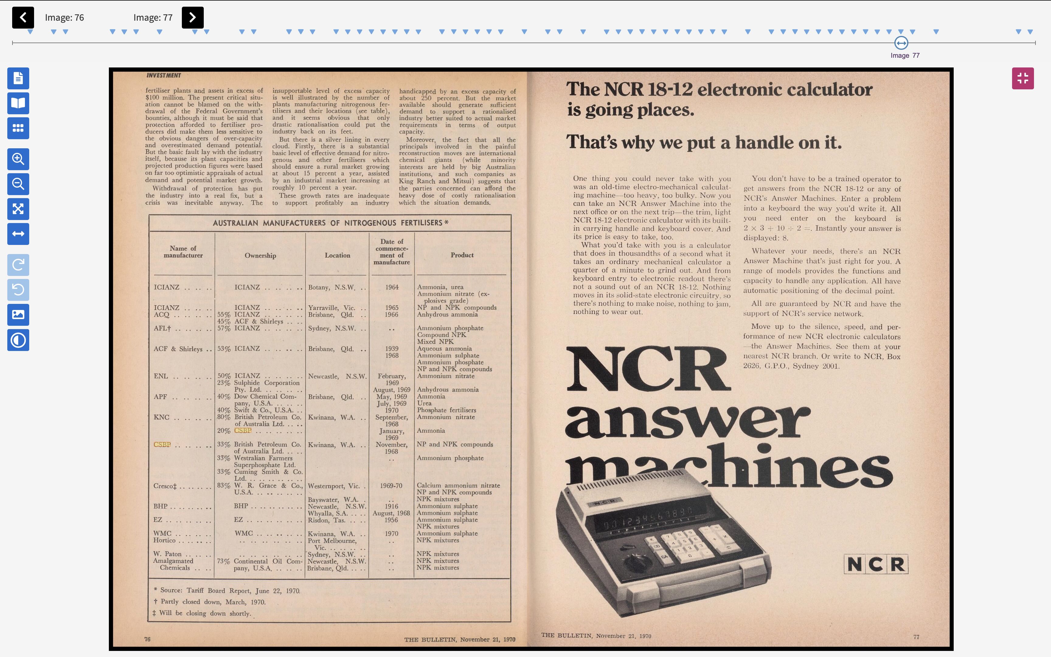 1970 11 21 CSBP Article The Bulletin p.76