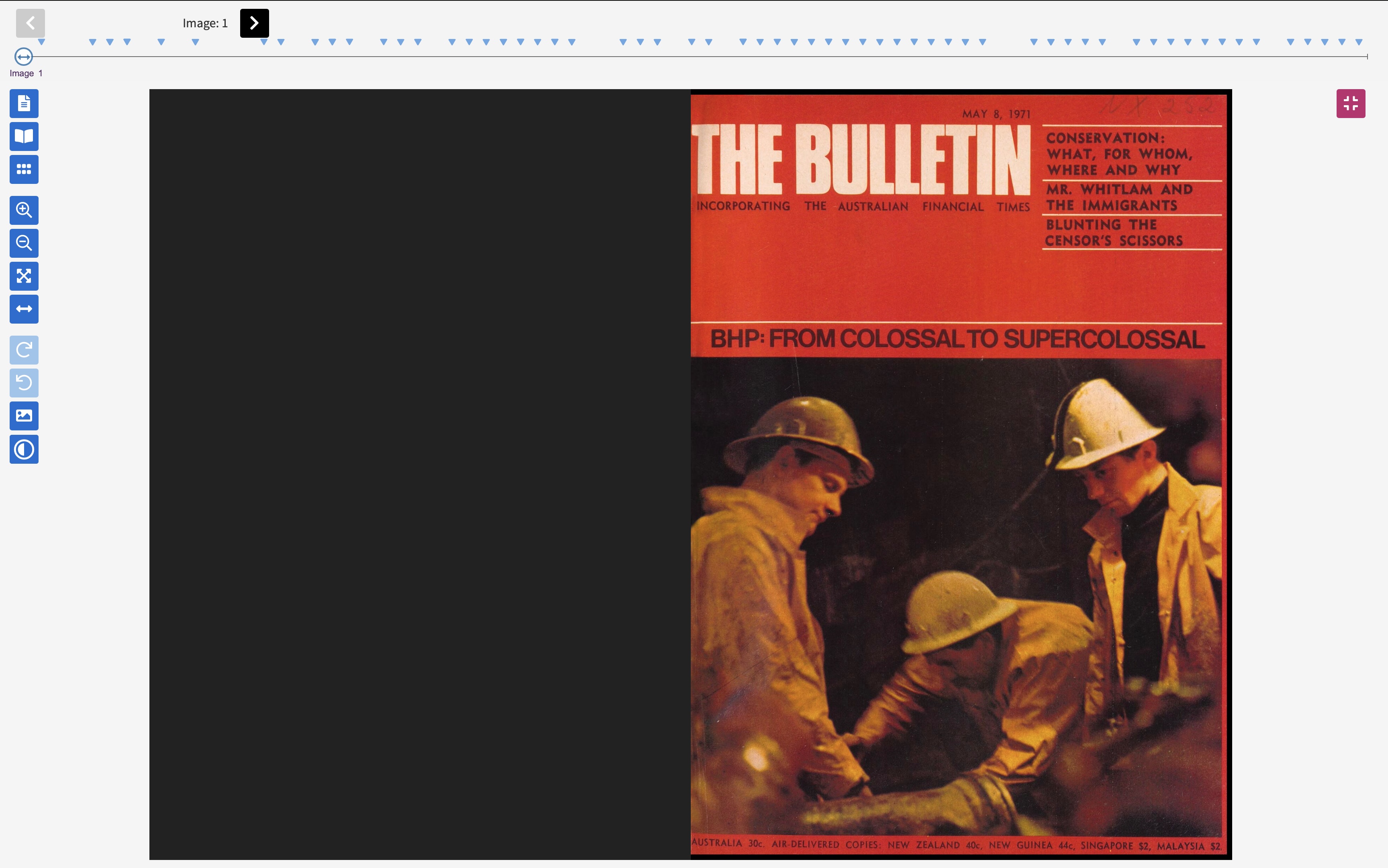 1971 05 08 CSBP Article The Bulletin Cover