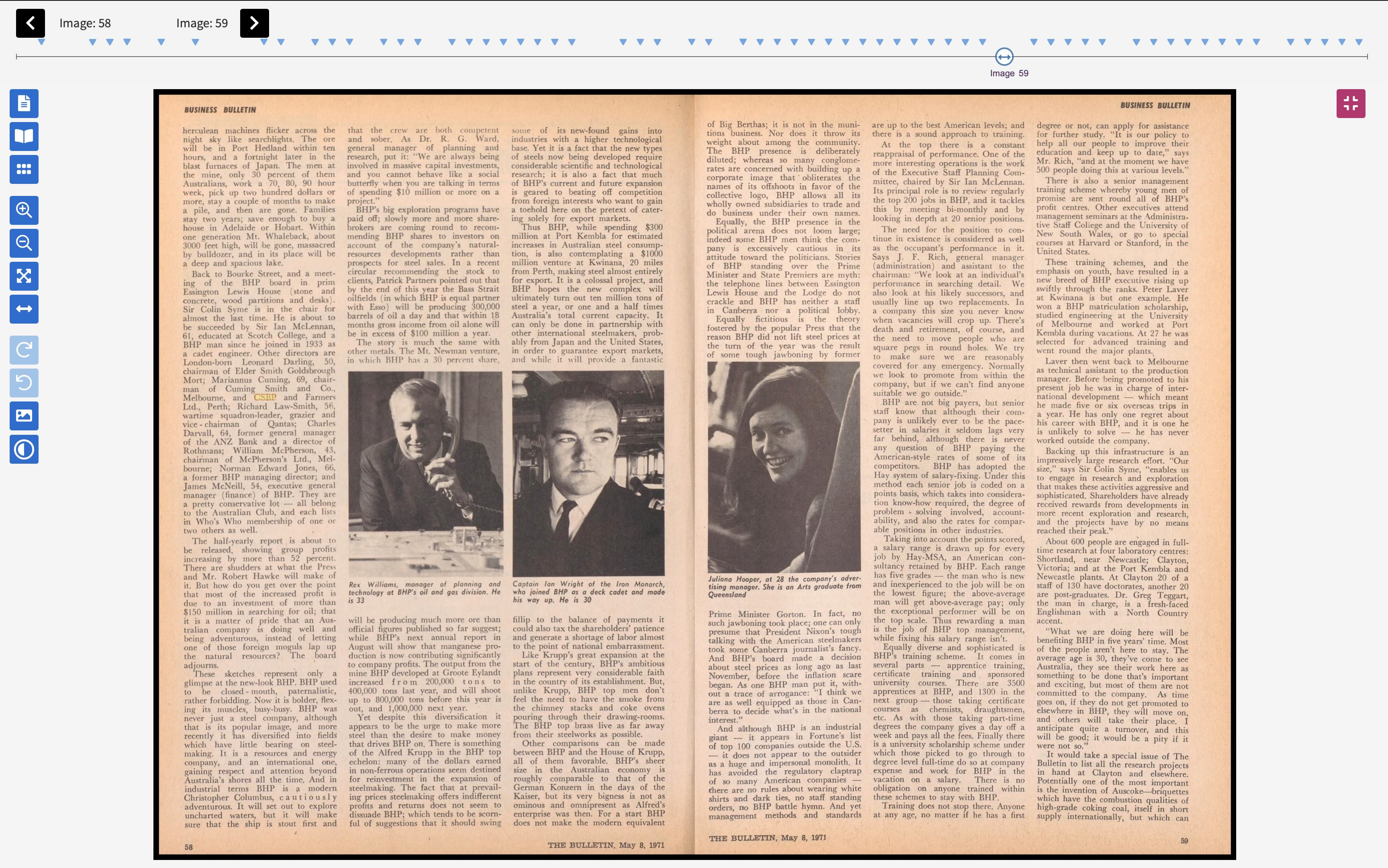 1971 05 08 CSBP Article The Bulletin p.58 59