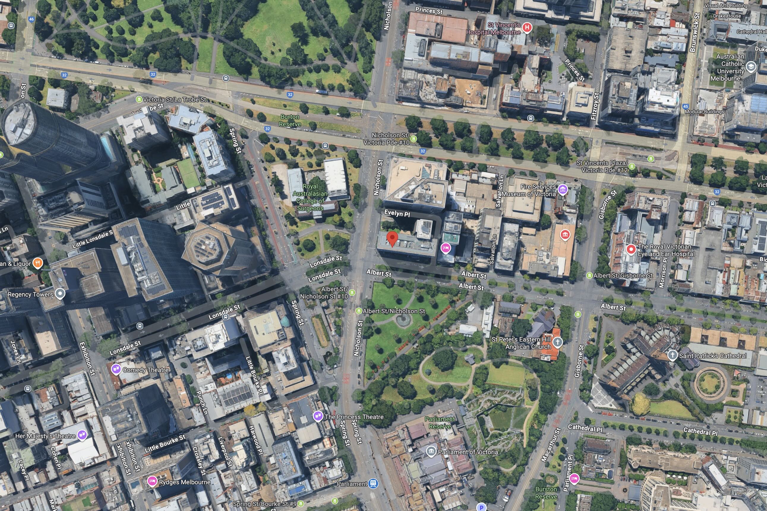 1 Nicholson ICI House Map