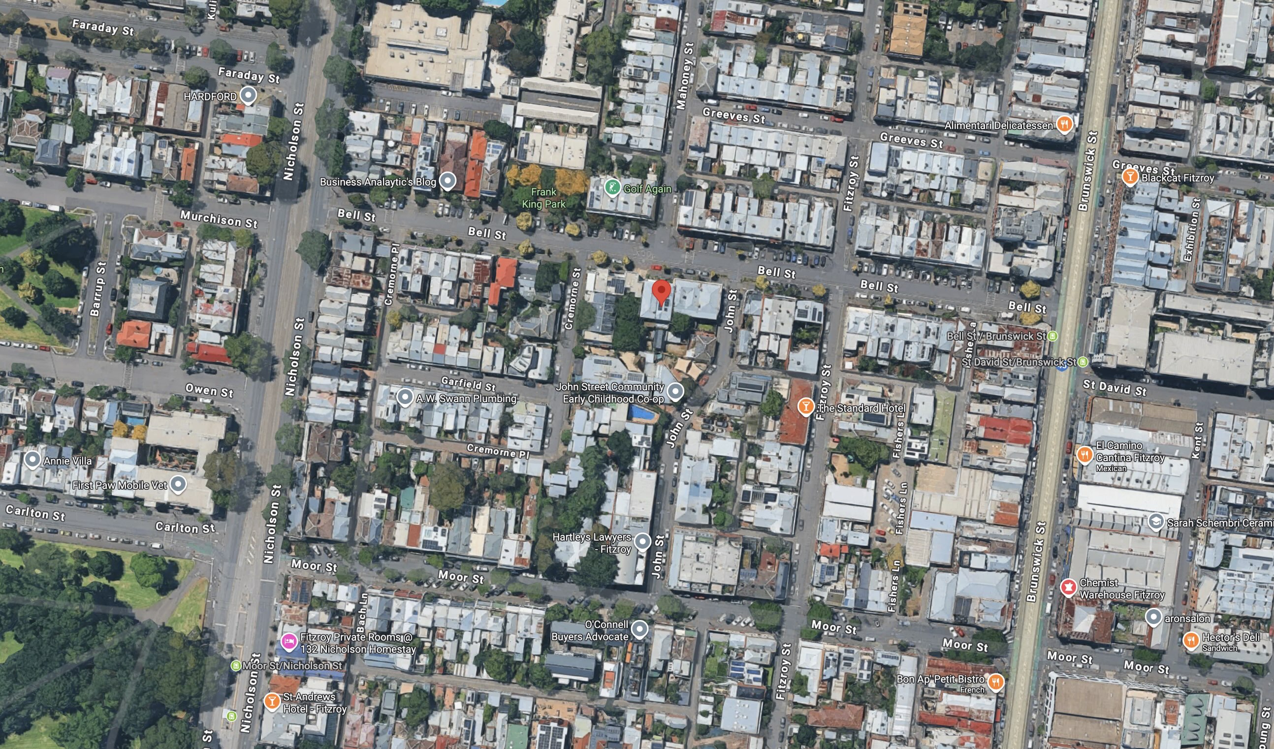 40 42 Bell St Fitzroy Map 1