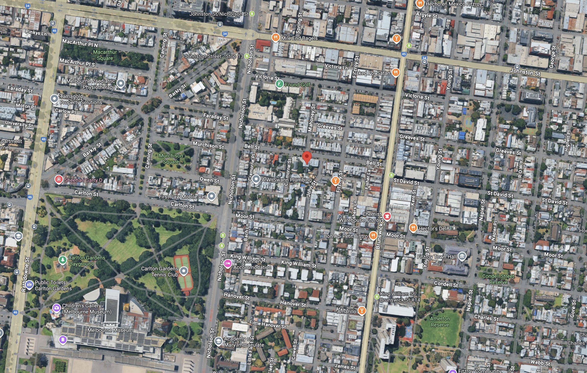 40 42 Bell St Fitzroy Map 2