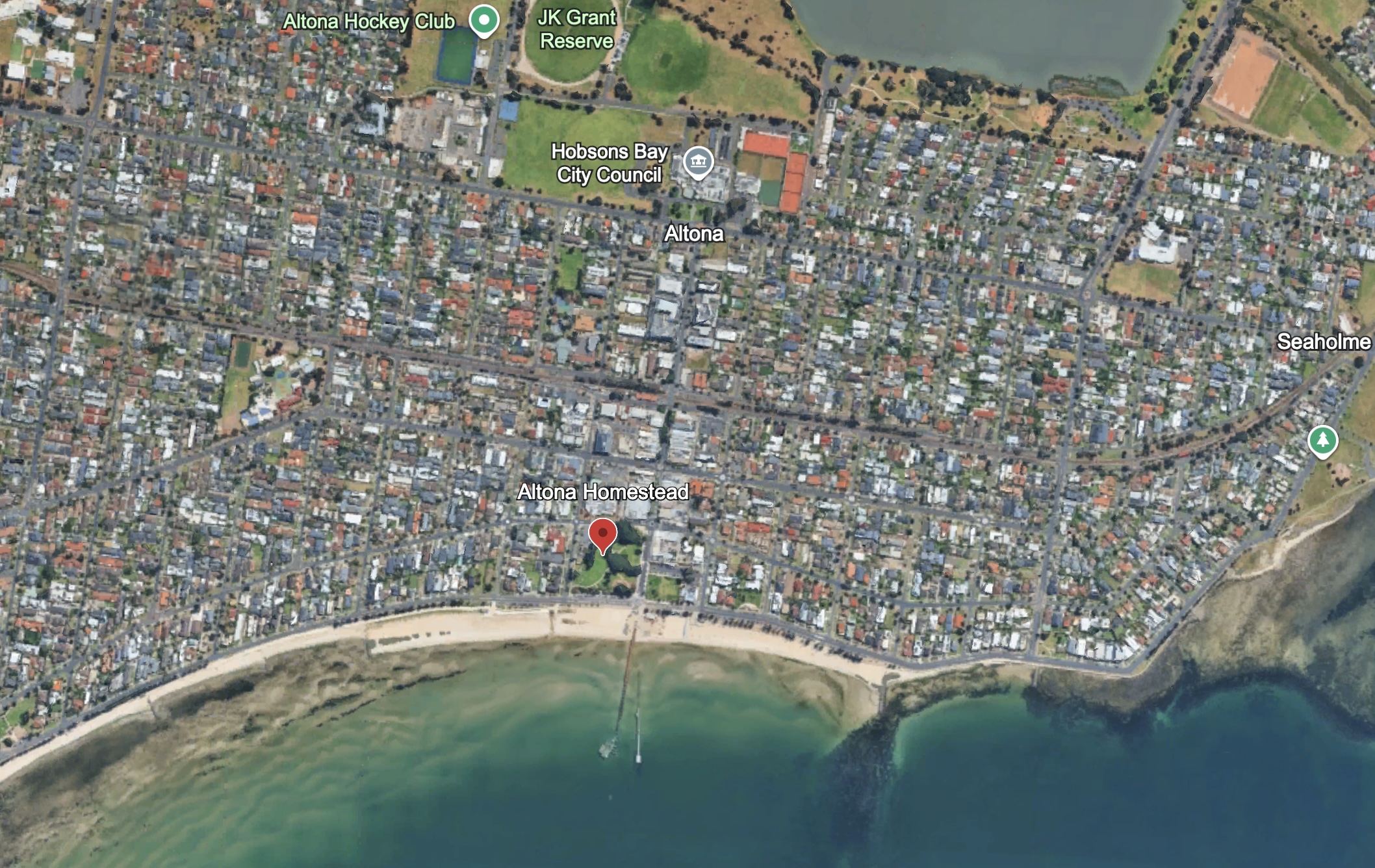 Altona Homestead Map