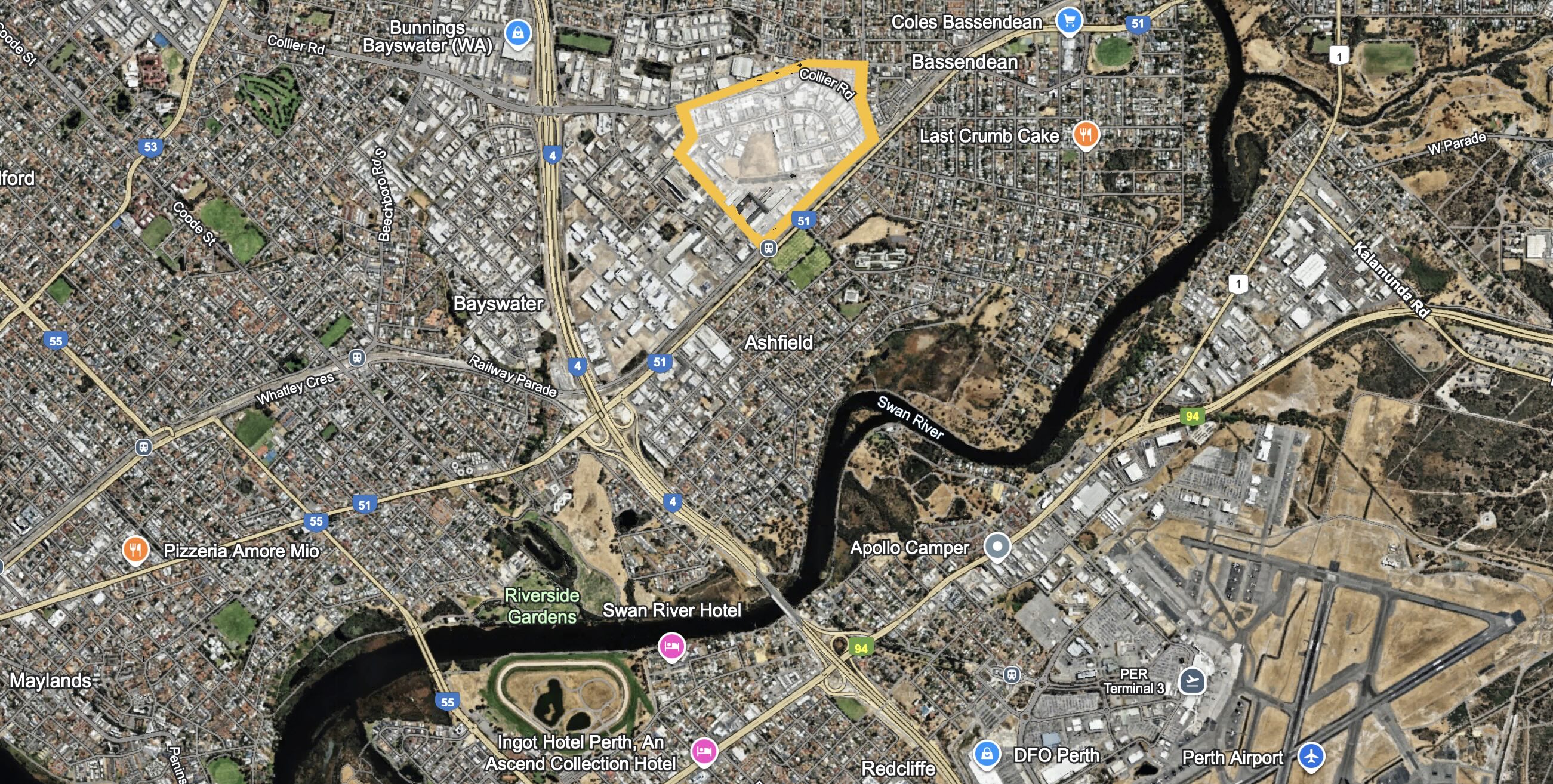 CSBP Bassendean Approximate Site 1