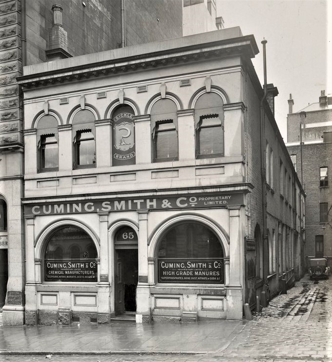 Cuming Smith Co building 65 William street