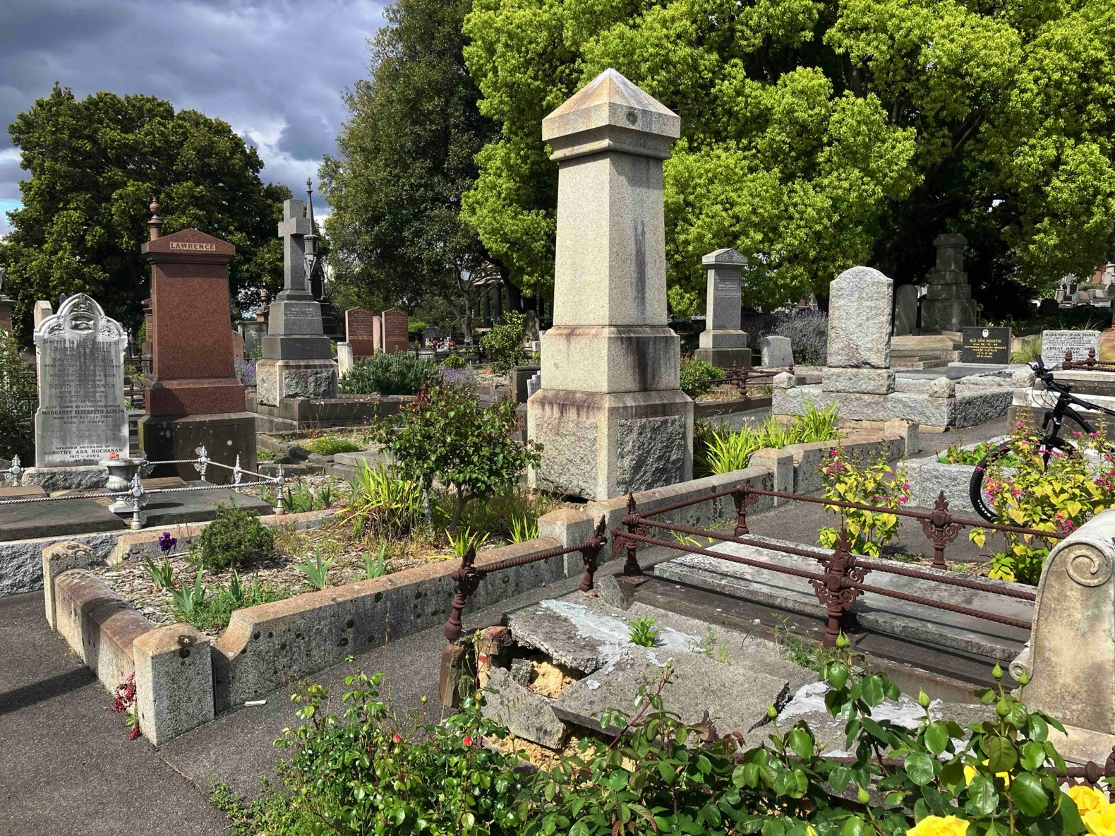 Grave James Jr Alice James jrjr 3