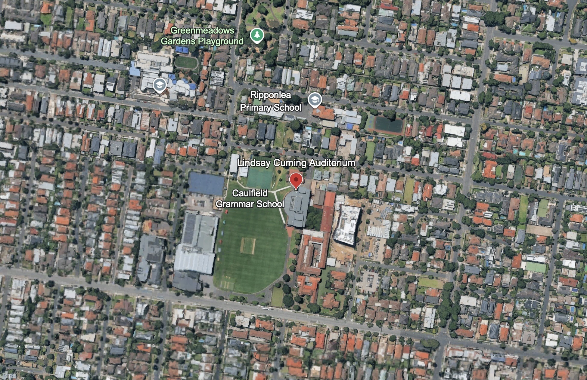 Lindsay Cuming Auditorium map