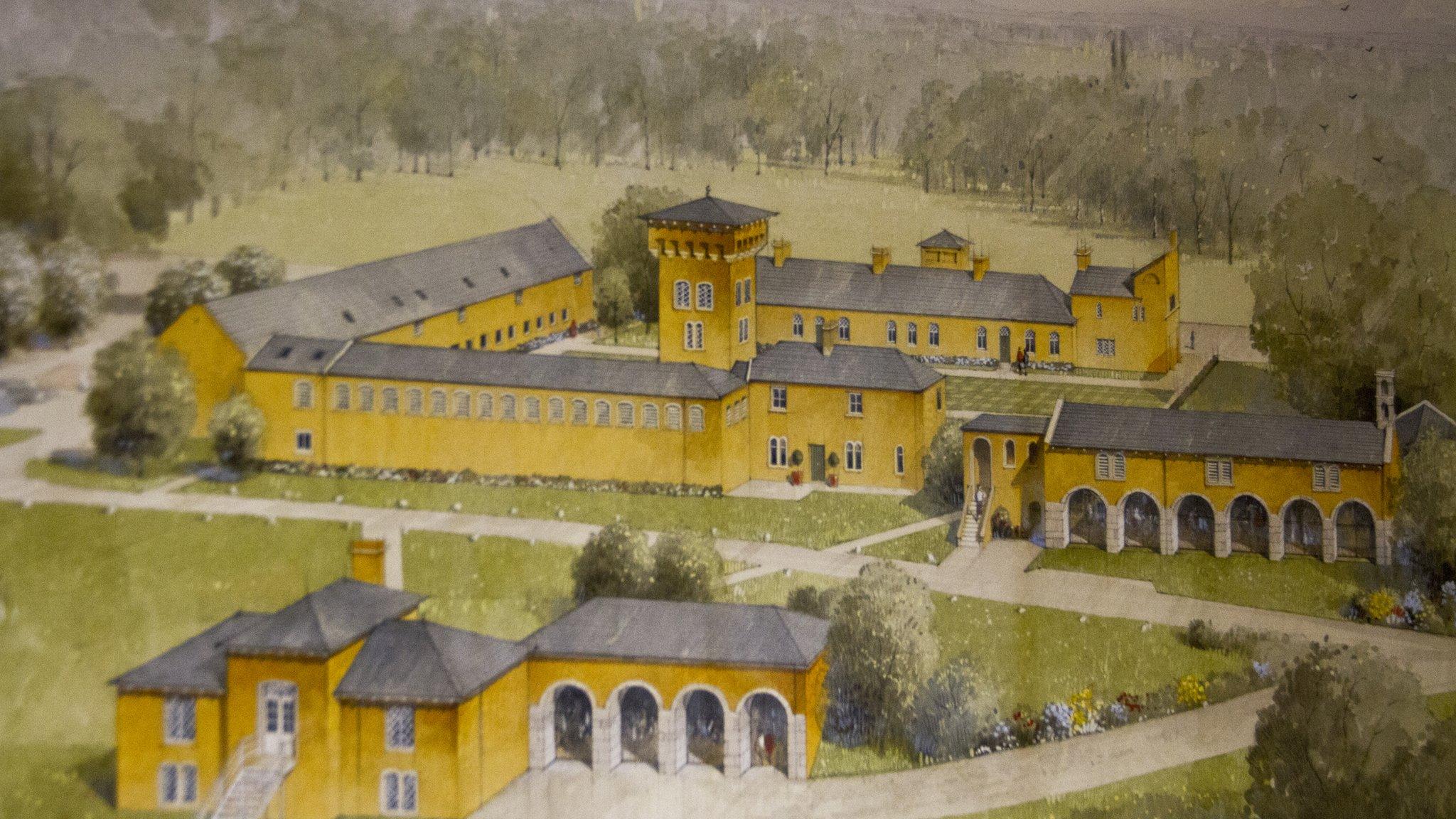 Blair House Altyre Estate painting