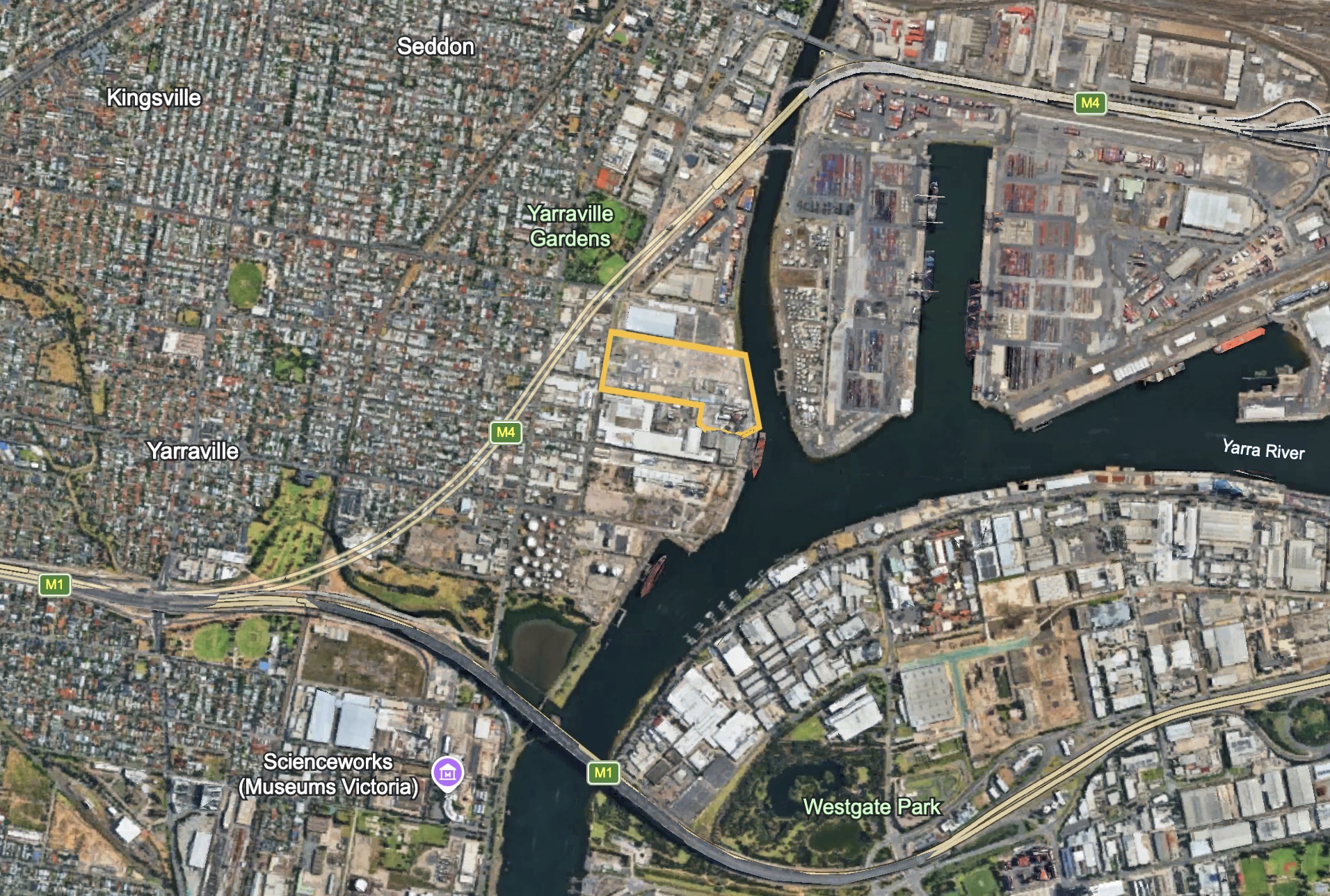 Yarraville Works Cuming Smith map 2