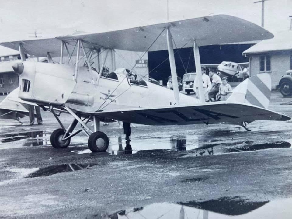 There are only six qualified women pilots attached to the Royal Aero Club of South Australia. They are Miss Elizabeth Bronner, Miss Mitzi Chomley, Miss Brownie Lunn, Miss Jean Laffer, Miss Pauline Burns Cuming, and Miss Kathrleen Sutherland. - Sunday Mail, July 9, 1938.